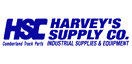 Harvey's Supply CO. Industrial Supplies and Equipment Logo